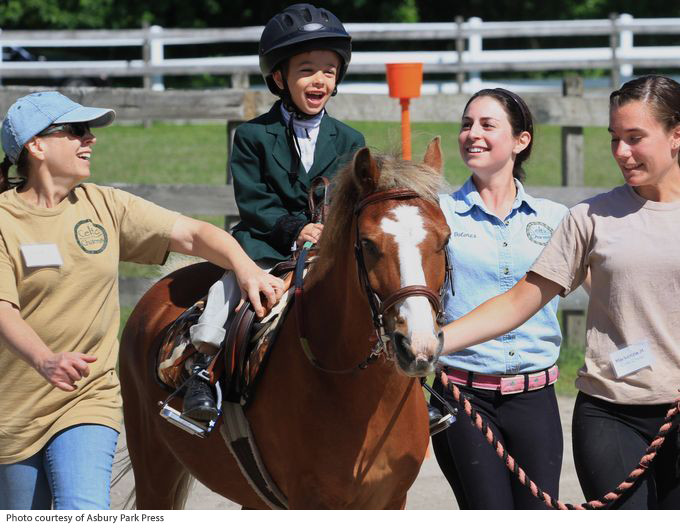 child on a horse